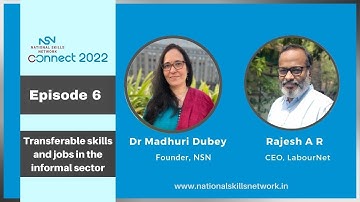 Ep 6 - Transferable skills and jobs in the informal sector | NSN Connect 2022