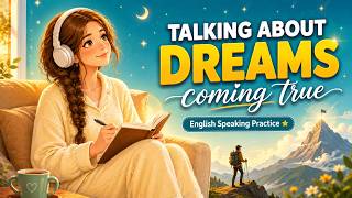 Talking About Dream | English Practice | Speak English Every Day | Learn English Fast