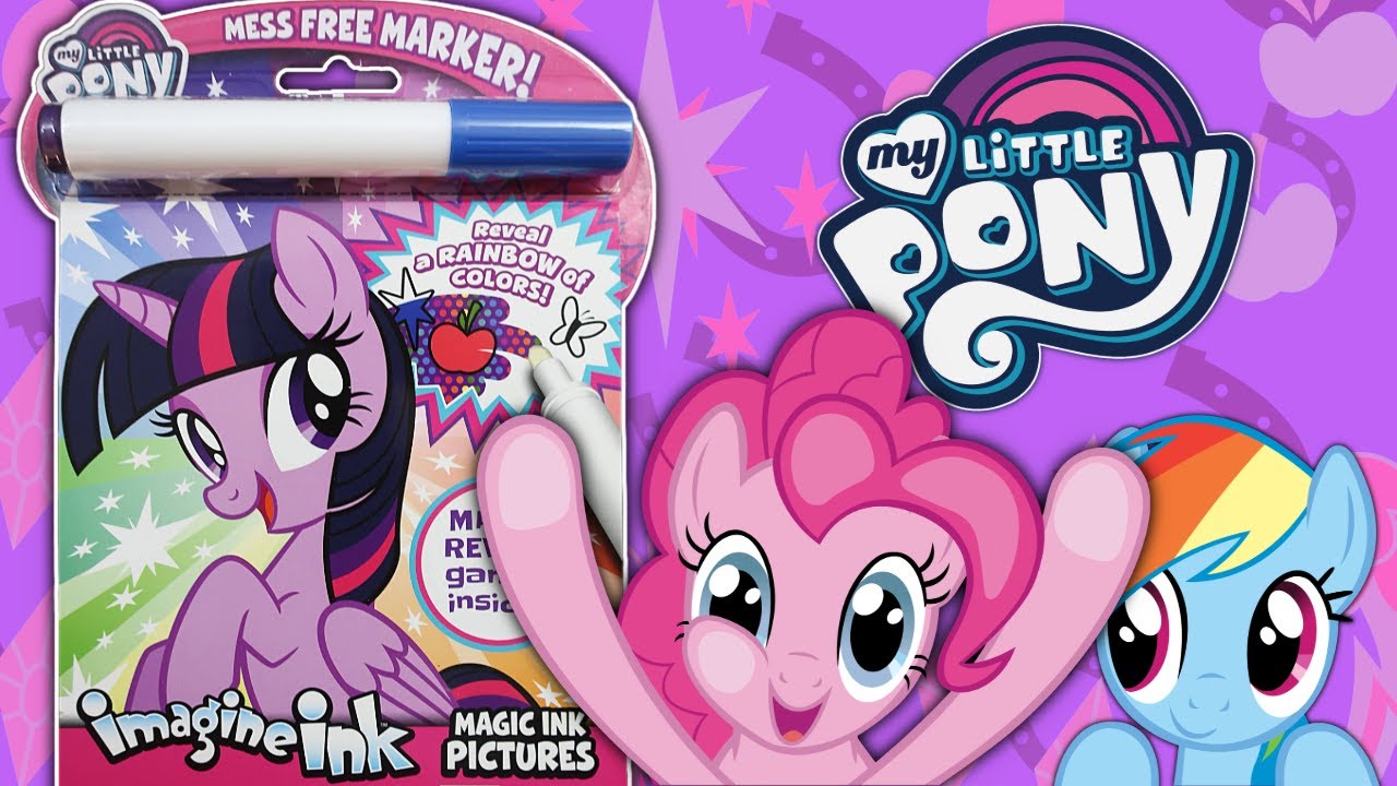 My Little Pony Imagine Ink Coloring & Activity Book | COLORING ...