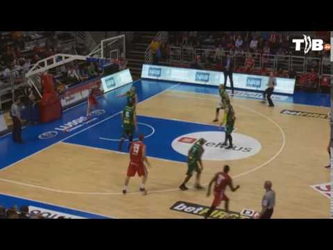 Lorenzo Giancaterino (Liège Basket) - Alley Oop finish