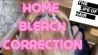 How To Fix A DIY Bleach Hair Colour