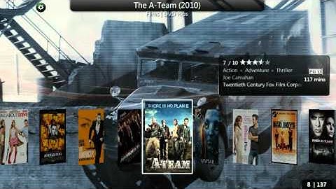 Windows 7 Media Centre (W7MC) - Film Library - Media Browser