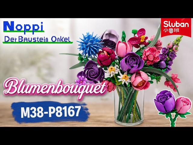 Sluban M38-P8167 Blumenbouguet
