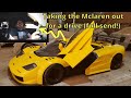 Driving my Scratch built Mclaren F1 LM