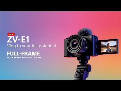 Introducing vlog camera ZV-E1