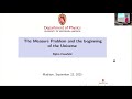 The Measure Problem and the beginning of the Universe - Björn Hassfeld, UW-Madison