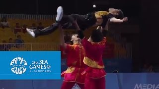 Wushu Men's Duel Event - Barehanded (Day 3) | 28th SEA Games Singapore 2015