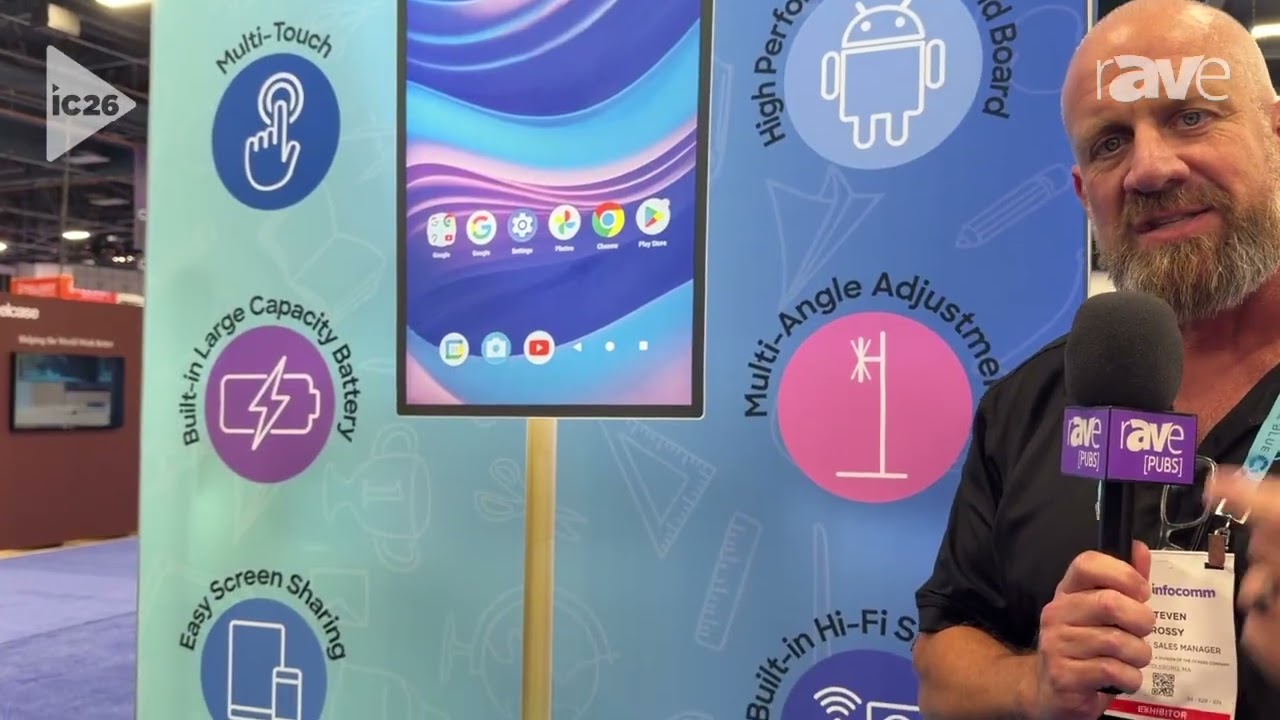 InfoComm 2026: TouchView Interactive Shows Off The Companion 32-Inch Portable Display