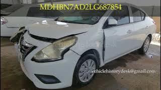 Nissan Sunny 2020 - MDHBN7AD2LG687854
