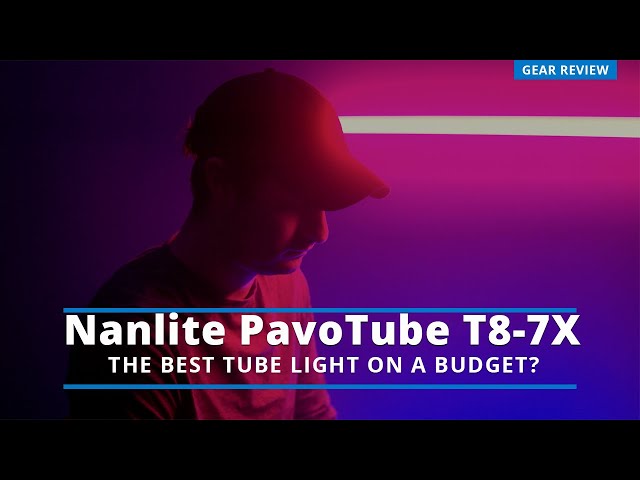 Nanlite PavoTube T8 7X | The Best Budget Tube Light? - YouTube