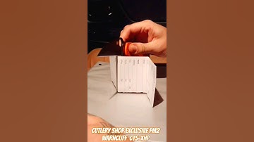 Spyderco Paramilitary 2 CTS-XHP cut test #everdaycarry #edc #blade #shorts #pocketknife #edcknife