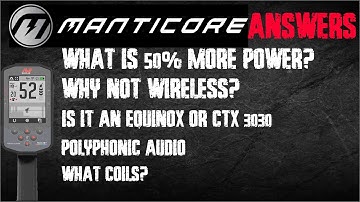 Minelab Manticore Metal Detector |The FACTS you need to Know