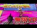 【無限XP】超簡単！やらなきゃ損!! 最新放置レベル上げ方法【フォートナイト】