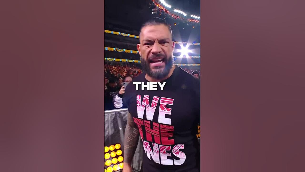 Roman Reigns is so done with the Logan Paul hype train #Short