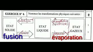 تصحيح الفرض المحروس الثاني من السنة الأولى إعدادي مسلك دولي فيزياء