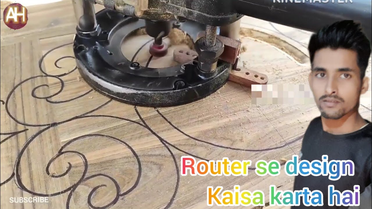 Router se design Kaisa karta hai🇮🇳 how to Router se design 🇮🇳 YouTube