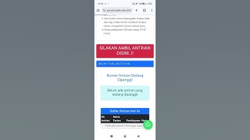 Pengenalan Sistem antrian di Klinik Griya Husada #tutorial #antrian