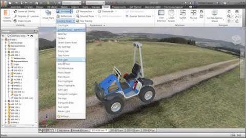 Inventor 2016 Features CAD rendering and visualization tools