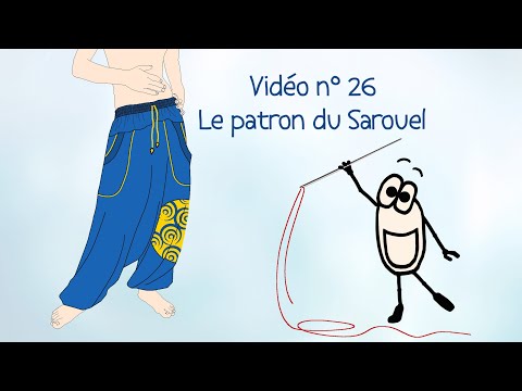 Vidéo: Comment Coudre Un Sarouel De Danse Orientale