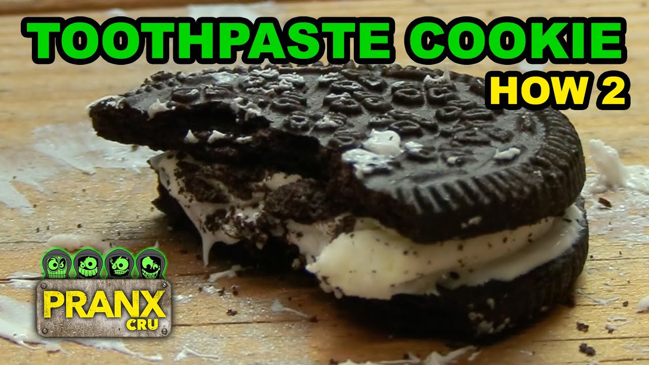 Tasty Tricks Toothpaste Cream Chocolate Sandwich Pranx CRU YouTube