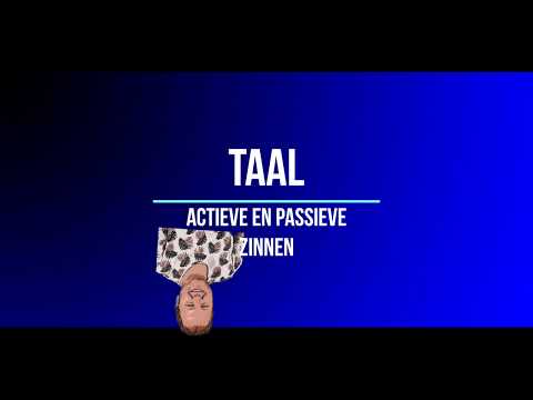 Video: Verschil Tussen Actieve Stem En Passieve Stem