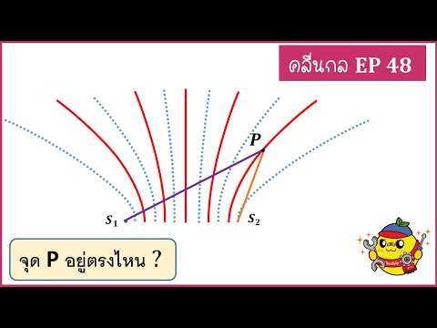 คลื่นกล ( Ep48) : : ตำแหน่งต่อไปนี้อยู่บนแนวบัพหรือปฏิบัพที่เท่าใด ?