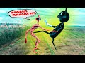 Сиреноголовый против Картун Кэт в реальной жизни Siren Head & Cartoon cat 1 часть