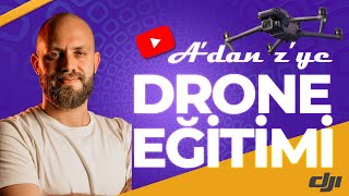 A'dan Z'ye Drone Eğitimi -1 / Drone Nasıl Kullanılır ? / Kalkış-İniş-Kontroller #dji #dronedersleri