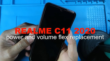 REALME C11 2020 - power and volume button replacement basic DIY tutorial for beginners
