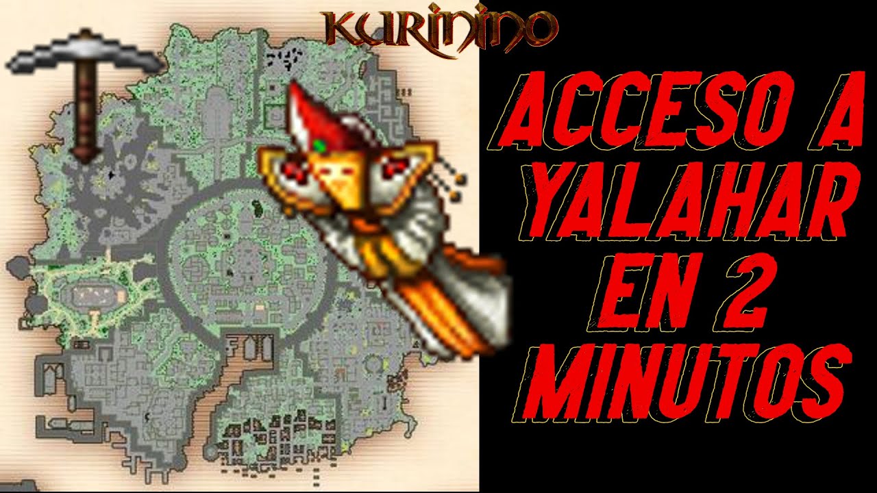 TIBIA 2022 2 ACCESO A YALAHAR EN 2 MINUTOS Gameplay Español YouTube