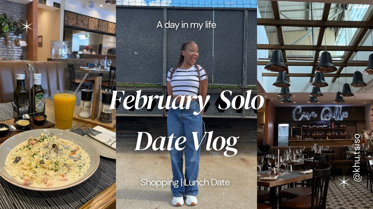 Solo Date Episode 2|| Shopping ~ Lunch Date ~ Content Day 🤍