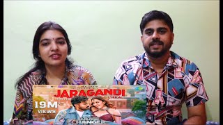 Jaragandi - Lyrical Video | Game Changer | Ram Charan | Kiara Advani | Shankar|Thaman S| REACTION💪🏻💥