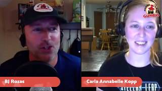 Gumbo Live! #8 with Carla Kopp of Weird Giraffe Games 9 19 17