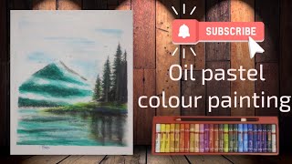 Oil pastel colour painting of nature #art #painting #drawing #sketch