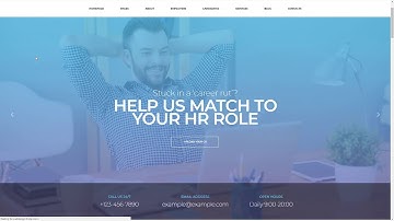 HR Human Consult - Human Resources and Recruiting WordPress Theme