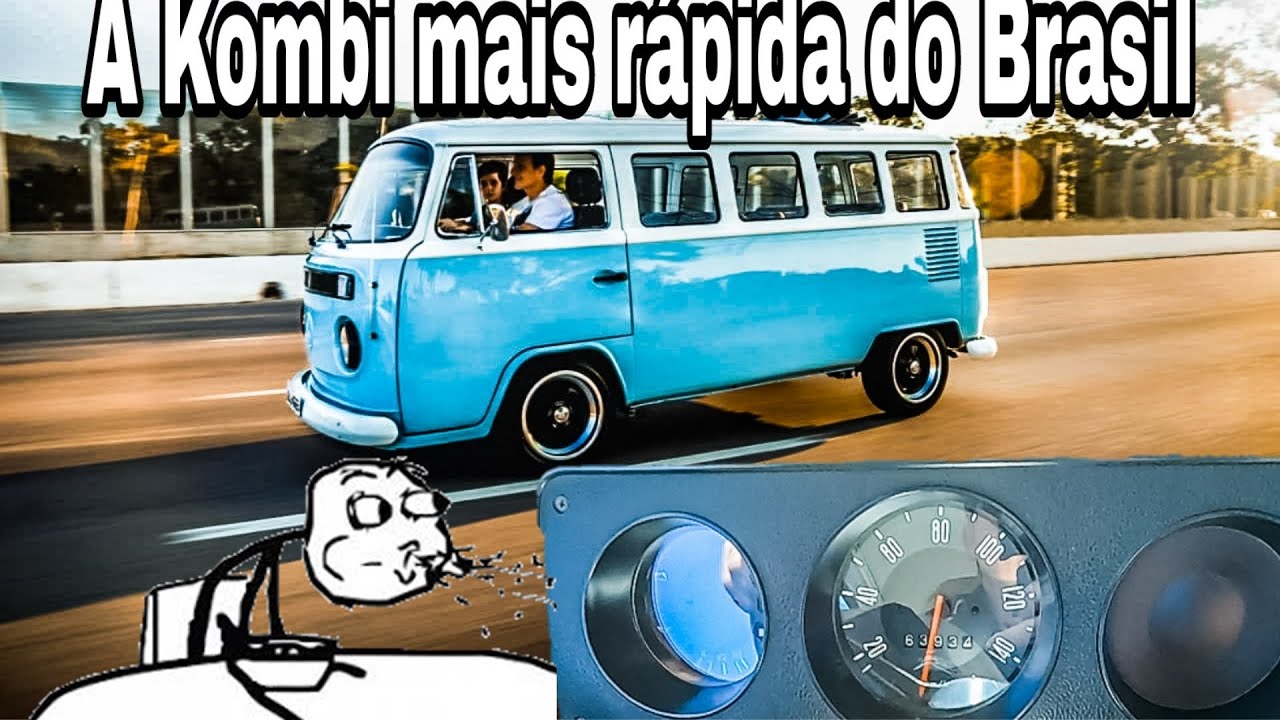 KOMBI TURBO FORJADO A AR DO DIA A DIA | MOTOR MILI OITO ACELERANDO A 170KM/H FÁCIL