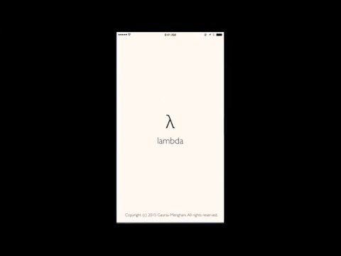 Lambda LISP -