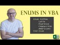 Enums(Enumeration): The Key to Cleaner, More Efficient VBA Code