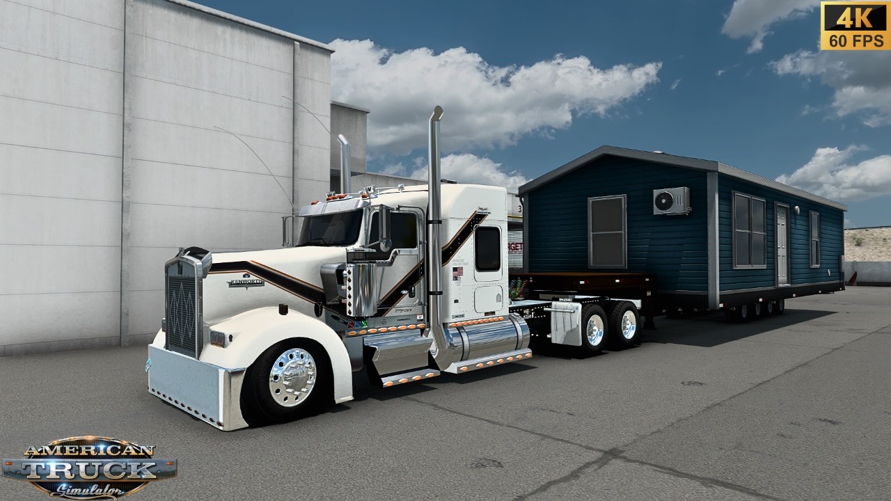 Oversized Modular Home Haul Across to Arizona |Special Transport | ATS 4K