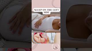 CAN I SLEEP ON MY RIGHT DURING PREGNANCY, SCHWANGERSCHAFT, Sleeping Position  #pregnancytips #shorts