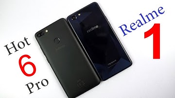 Infinix HOT 6 Pro vs RealMe 1 Speed Test, Memory Management test and Benchmark Scores