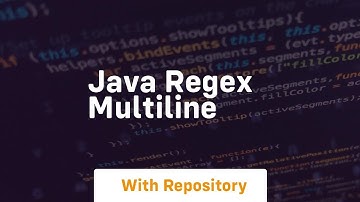 java regex multiline