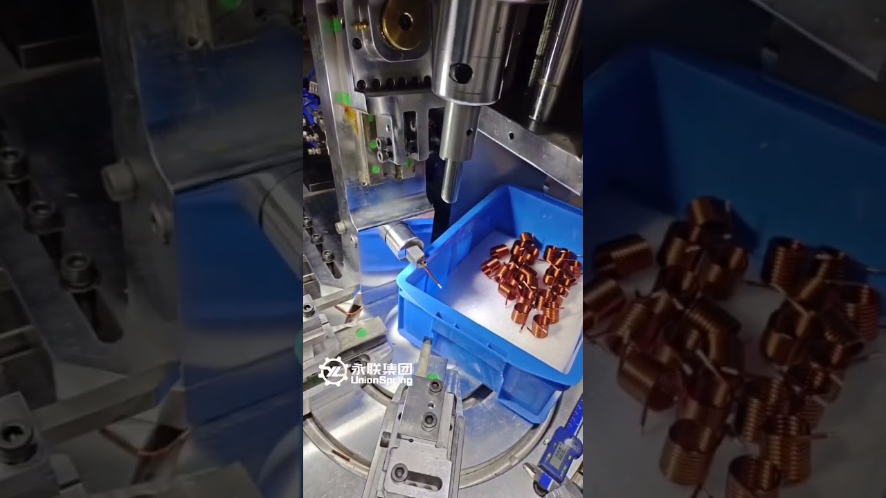 2.65mm inductor coil winding and forming--850 winding machine easily controls