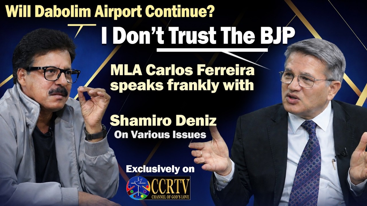 MLA Carlos Ferreira speaks frankly with Shamiro Deniz on various issues