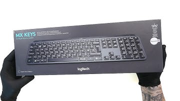 LOGITECH MX Keys - ASMR UNBOXING