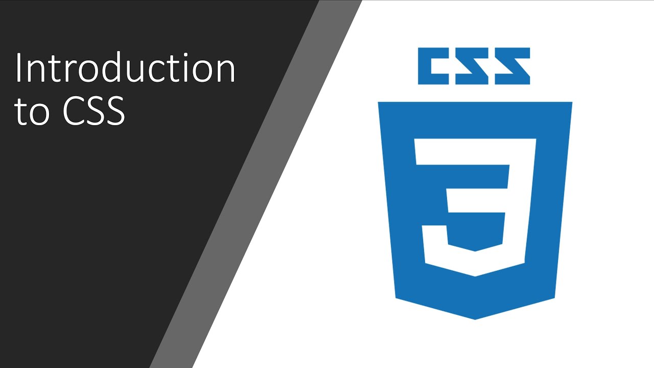Introduction to CSS - YouTube