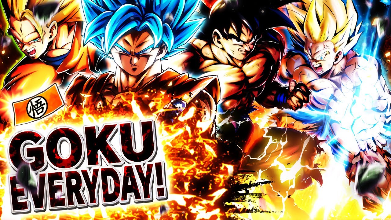 (Dragon Ball Legends) Summoning Through 40 Steps on the Goku Every Day Banner! - YouTube