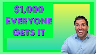 New $1,000 AI Stimulus / Dividend Checks for Everyone