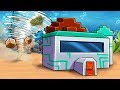 Minecraft | WHIRPOOL TORANDO BASE CHALLENGE! (Secure Underwater Base)