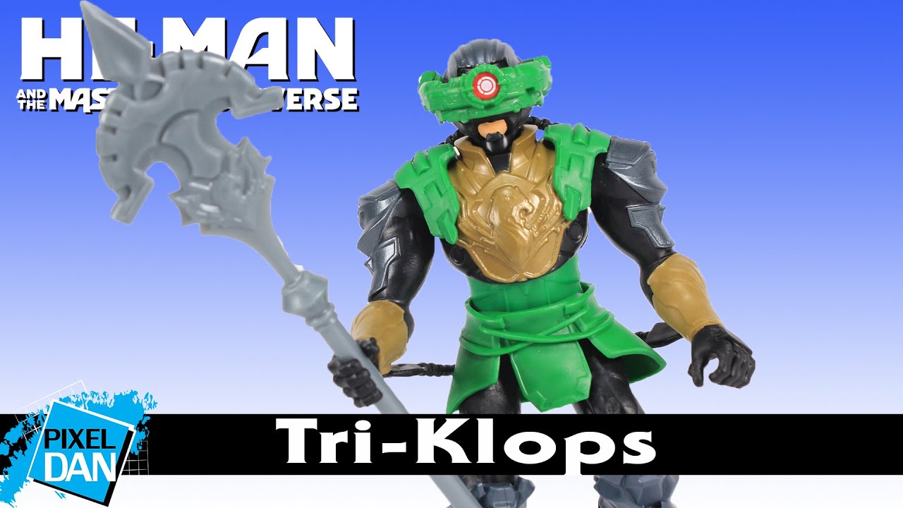 TRI-KLOPS Netflix MOTU Animated Action Figures Review | Masters of the Universe